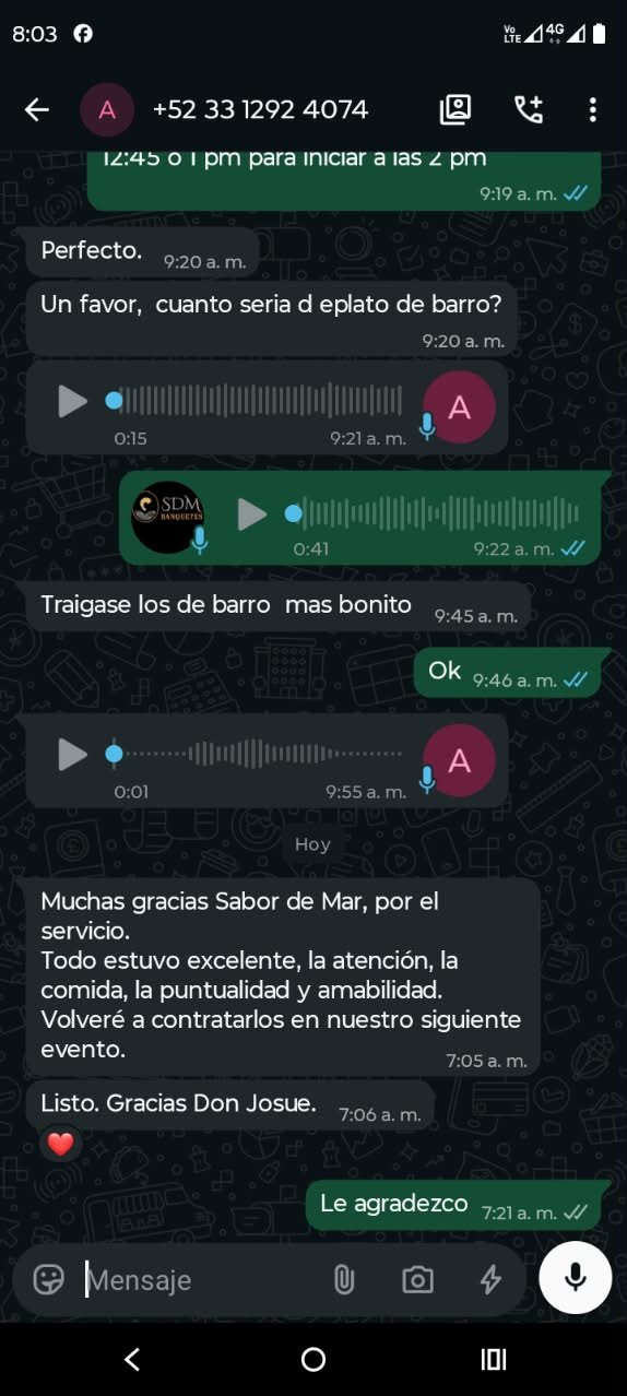 Comentario cliente 6